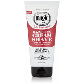 SoftSheen-Carson Magic Razorless Cream Shave - Extra Strength for Coarse Beards, 6 oz