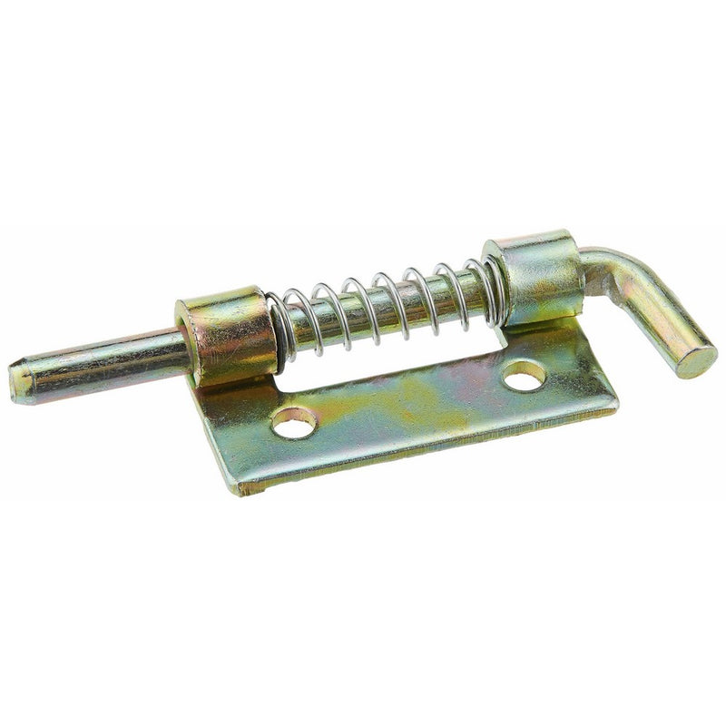 5Pcs Locked Spring Loaded Metal Barrel Bolt Latch 6cm Length Gold Tone