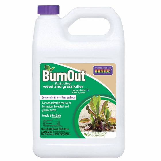 Bonide 7465 Burn Out Weed and Grass Concentrate Killer, 1 gallon