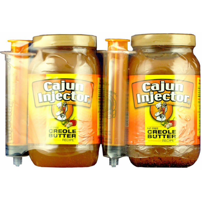 Cajun Injector Creole Butter 16oz (1 Pint) (Pack of 2)