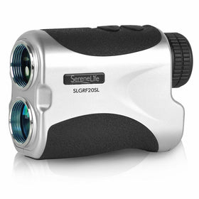SereneLife Pro Golf Laser Rangefinder - Golfing Range Finder with Pinsensor - Accurate up to 540 Yards - Perfect Golf Accessory - Free Battery