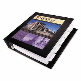 Avery Framed Presentation Locking View Binder, 1-1/2In Capacity, Black (68058)