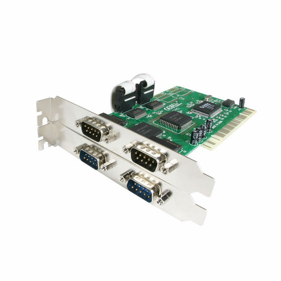 StarTech.com 4 Port PCI RS232 Serial Adapter Card with 16550 UART (PCI4S550N)