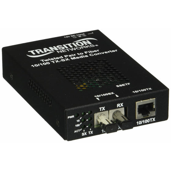 Transition Networks SSETF1011-205 Ethernet 1000Base-SX Media Converter