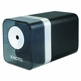 X-ACTO 1744 Power3 Office Electric Pencil Sharpener, Black