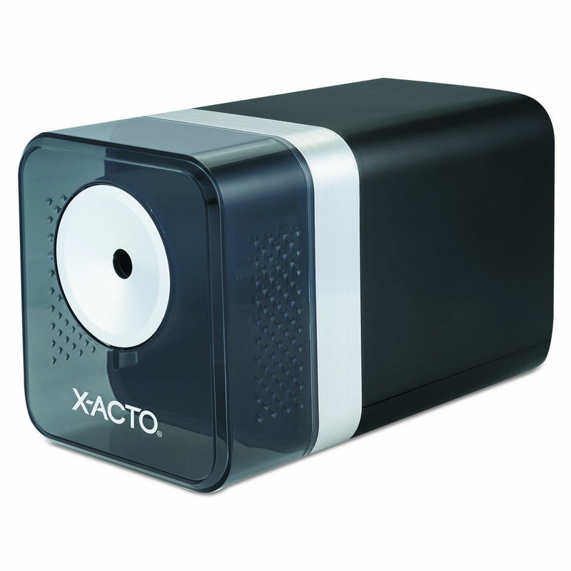 X-ACTO 1744 Power3 Office Electric Pencil Sharpener, Black