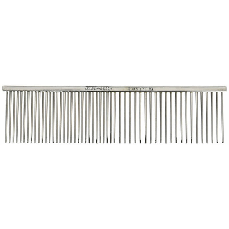 Resco Professional Anti-Static Best Dog, Cat, Pet Comb for Grooming, Med / Coarse Tooth Spacing, 1.5" Pin Length