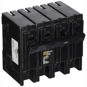 Square D by Schneider Electric HOM2150 Homeline 150 Amp Four-Pole Circuit Breaker, ,