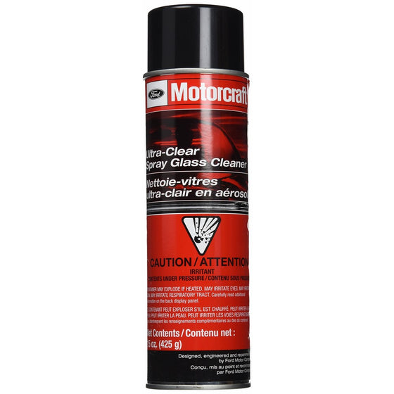 Genuine Ford Fluid ZC-23 Ultra-Clear Spray Glass Cleaner - 15 oz. Aerosol