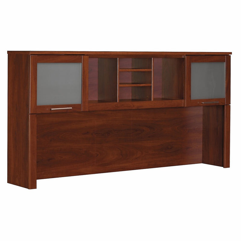 Bush Furniture Somerset 71W Hutch in Hansen Cherry