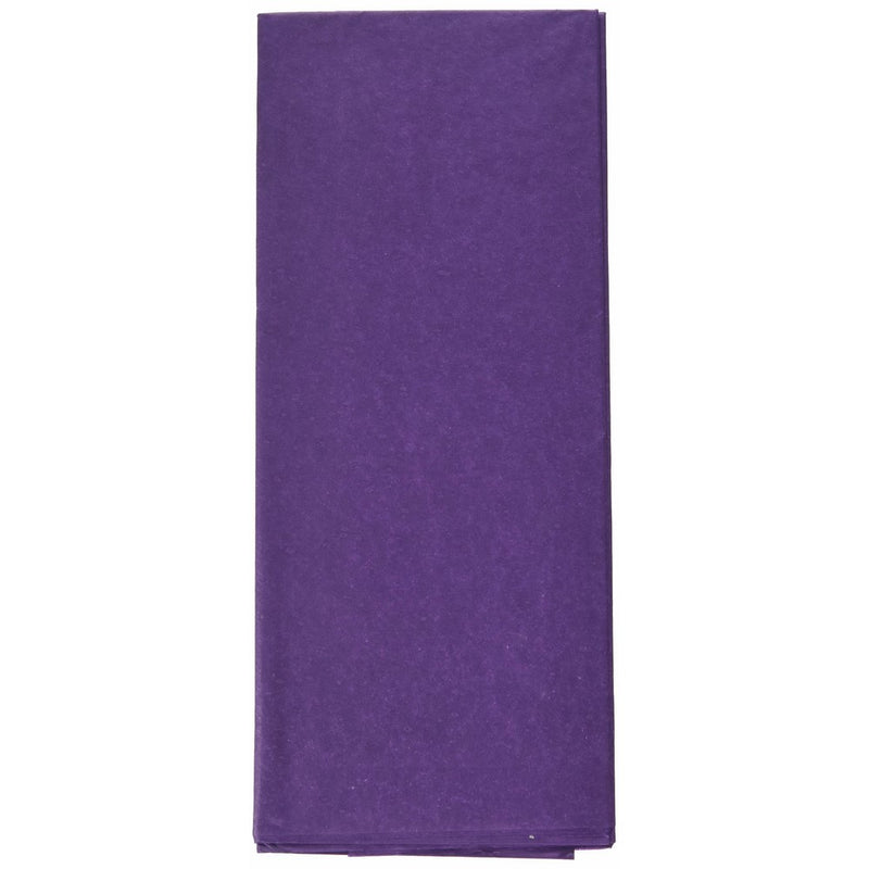 Cindus Tissue Wrap, 20 by 20-Inch, Purple 10/Pkg