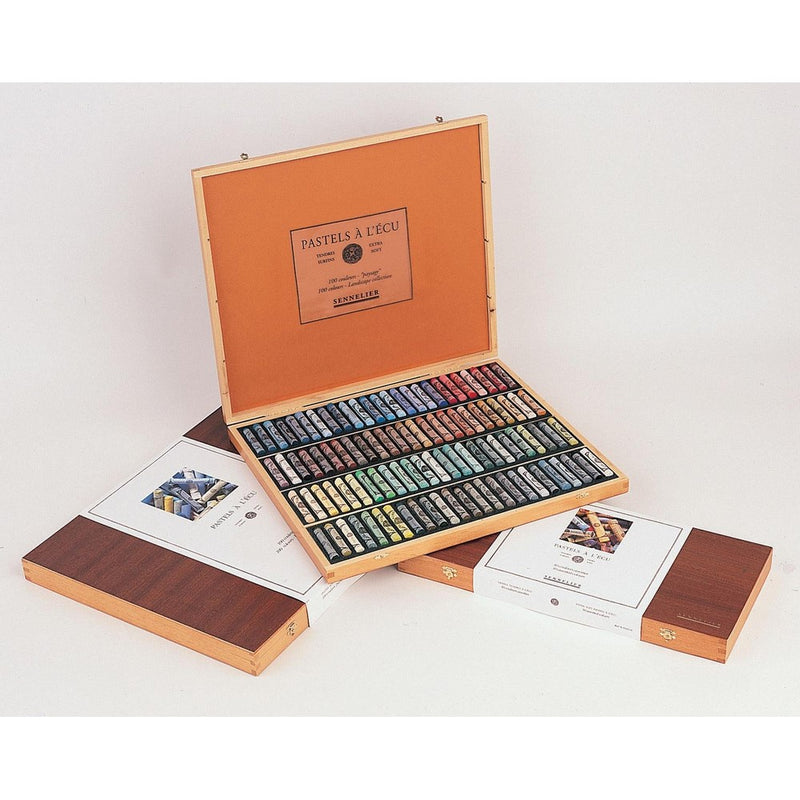 Sennelier 100 Full Pastel Landscape Wood Set