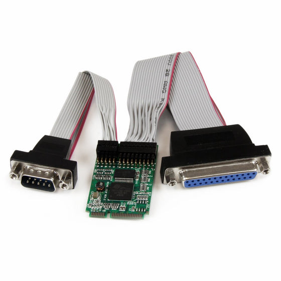 StarTech.com 1S1P Mini PCI Express Serial Parallel Card with 16950 UART (PEX1S1PMINI)