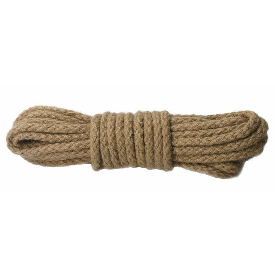 100% Natural Hemp Rope, 30 Feet