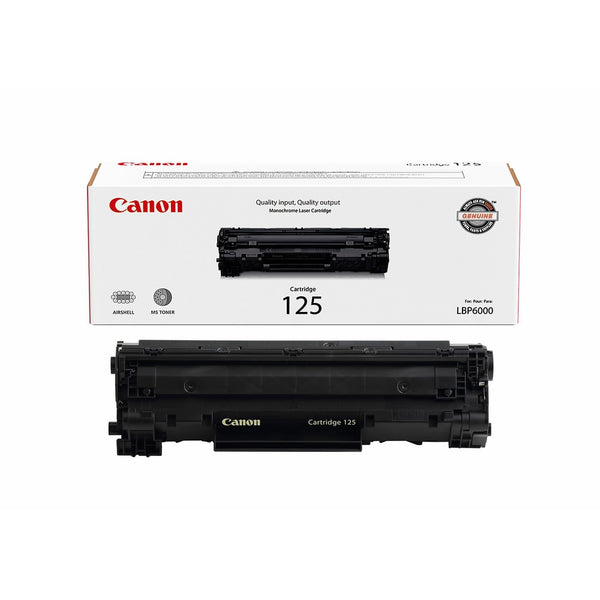 Canon Original 125 Toner Cartridge - Black