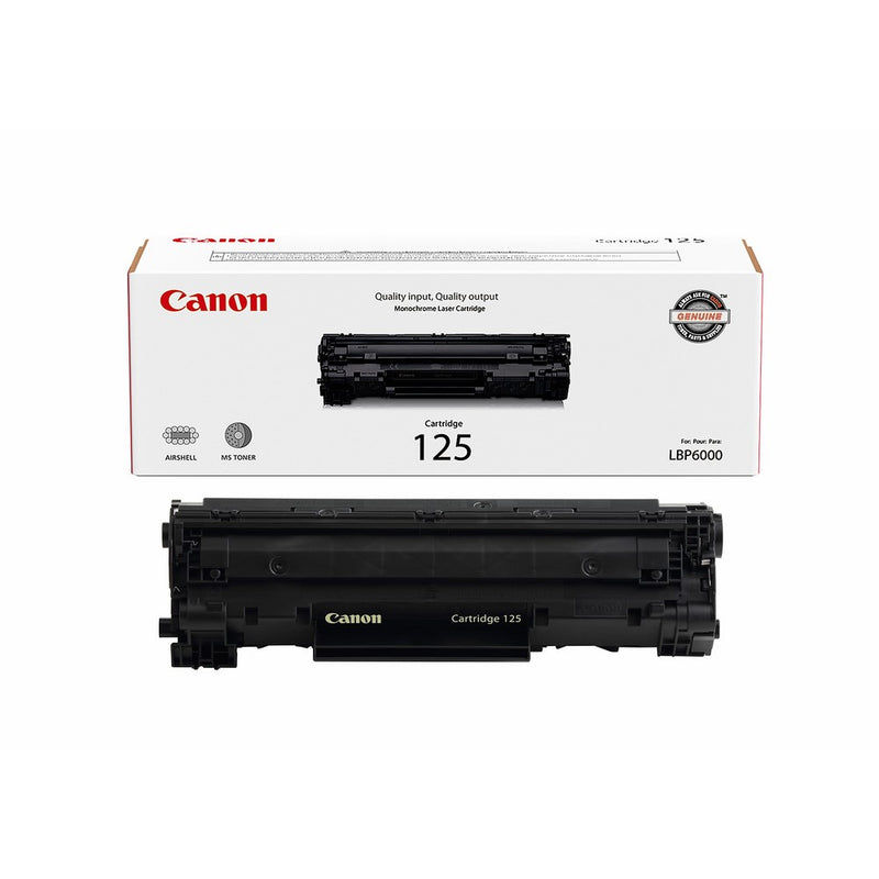 Canon Original 125 Toner Cartridge - Black