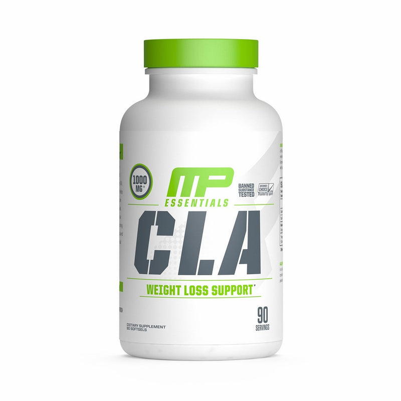 MusclePharm CLA 1000 High Potency, Natural Weight Loss Exercise Enhancement, Increase Lean Muscle Mass, Non-Stimulating, Gluten-Free, Non-GMO Conjugated Linoleic Acid From 100% Safflower Oil, 90 count