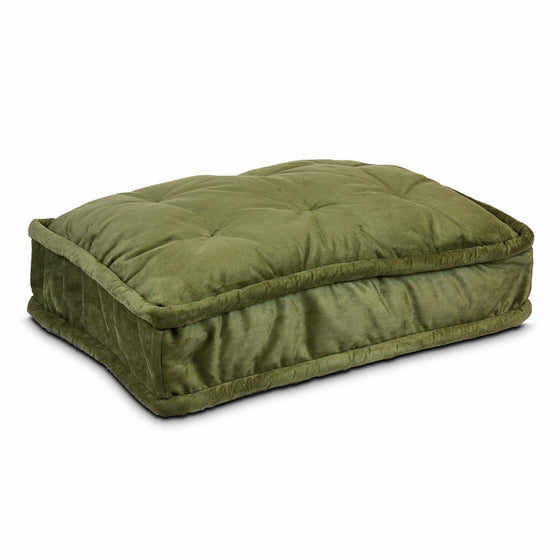 Snoozer Pillow Top Pet Bed, X-Large, Olive