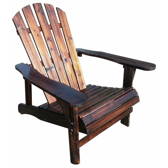 Leigh Country Char-Log Adirondack Chair