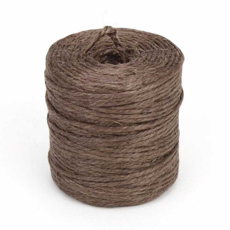Jute Rope 3 Ply 75yd/Spool-Brown