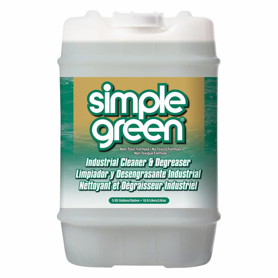 Simple Green 13006 Industrial Cleaner & Degreaser, Concentrated, 5 gal, Pail