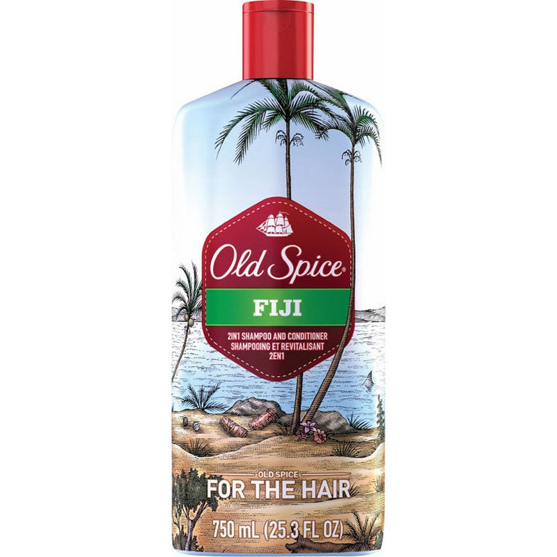Old Spice Fiji 2in1 Shampoo And Conditioner 12 Fl Oz, 12.000-Fluid Ounce