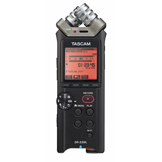Tascam DR-22WL Portable Handheld Recorder with WiFi