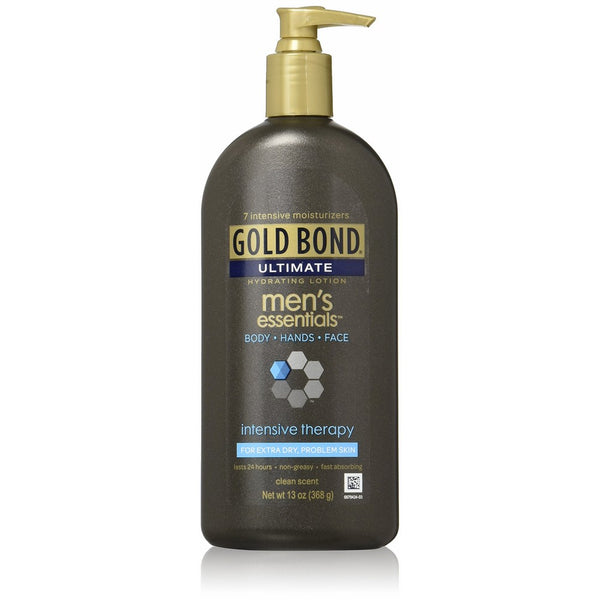 Gold Bond Men's Essentials Intensive Therapy Lotion, 13 Ounce