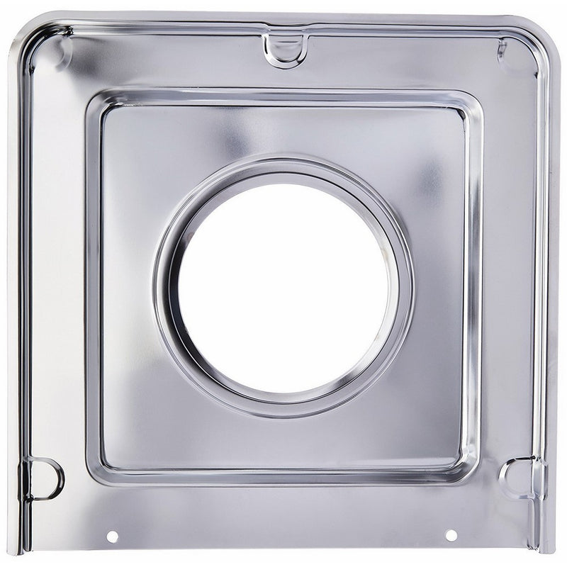 Range Kleen SGP401 Style J Chrome-Plated Square Drip Pan, 9.125 x 9.3125 Inches