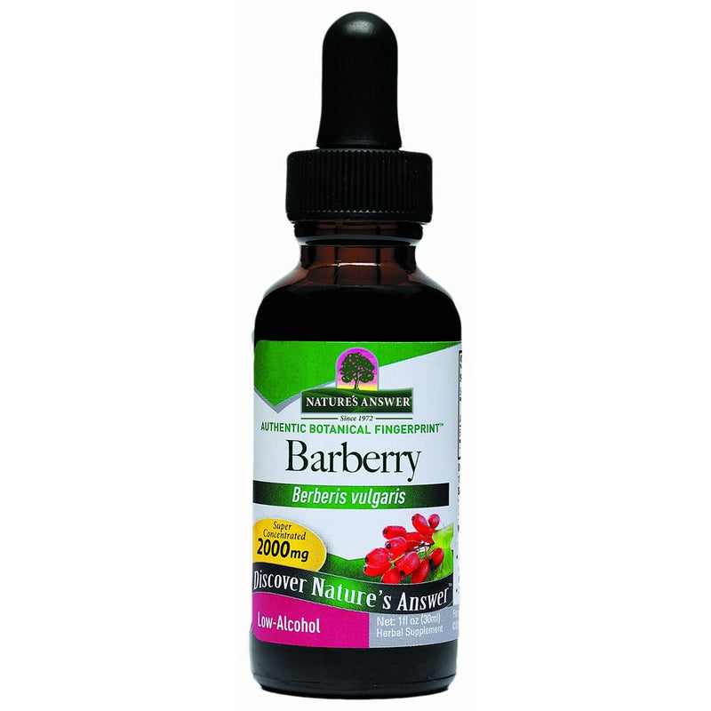 Nature's Answer Barberry Root with Organic Alcohol, 1-Fluid Ounce