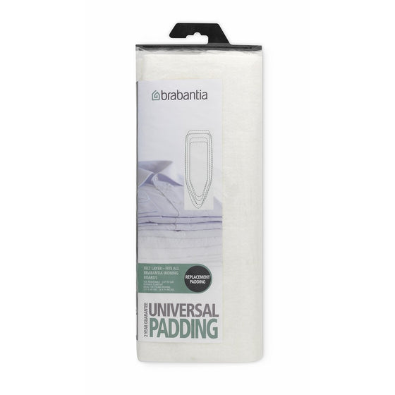Brabantia Ironing Board Cover Replacement Felt Pad - White
