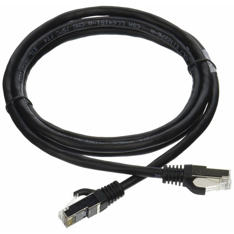 C2G/Cables to Go 28691 Cat5e Molded Shielded (STP) Network Patch Cable, Black (5 Feet/1.52 Meters)