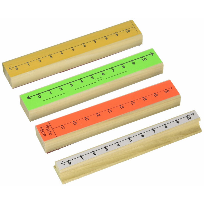 Center Enterprise CE913 "NUMBER LINE" Stamp