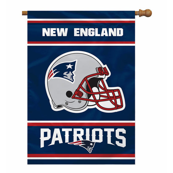 NFL New England Patriots 2-Sided 28-by-40-Inch House Banner