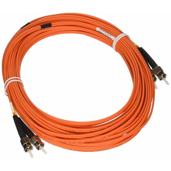 Tripp Lite Duplex Multimode 62.5/125 Fiber Patch Cable (ST/ST), 15M (50-ft.)(N302-15M)