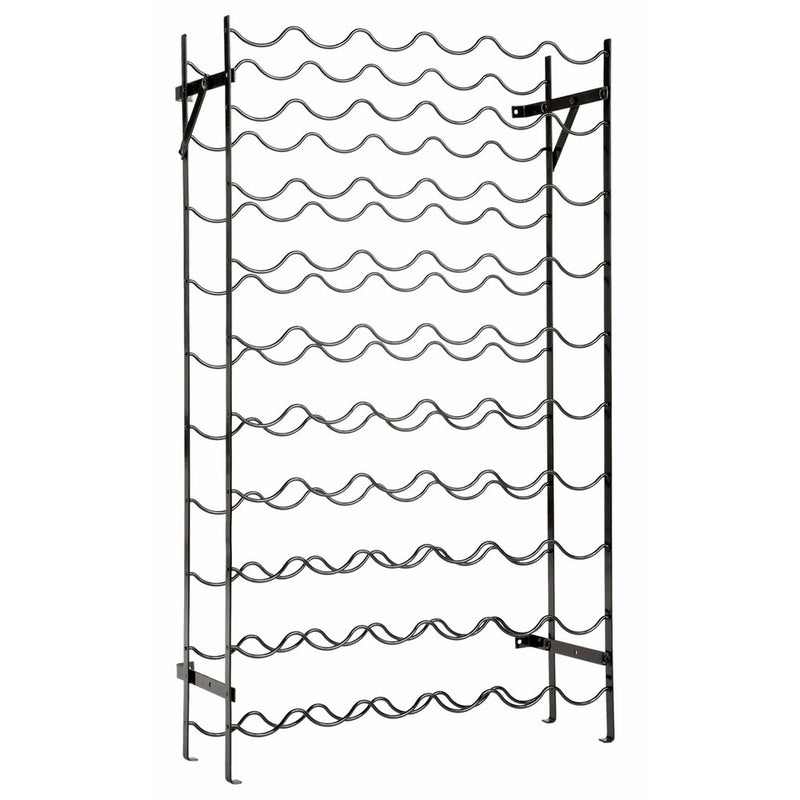 Oenophilia Alexander Wine Rack - 60 Bottle, Sturdy Metal Construction, Wobble-Free, Measures 39.5"H x 22.5" W x 8" D