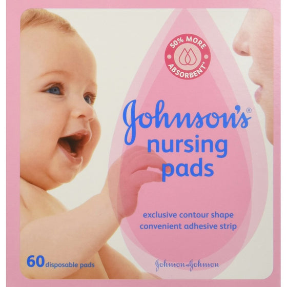 Johnson's Nursing Pads, 60-Count Boxes (Pack of 3)