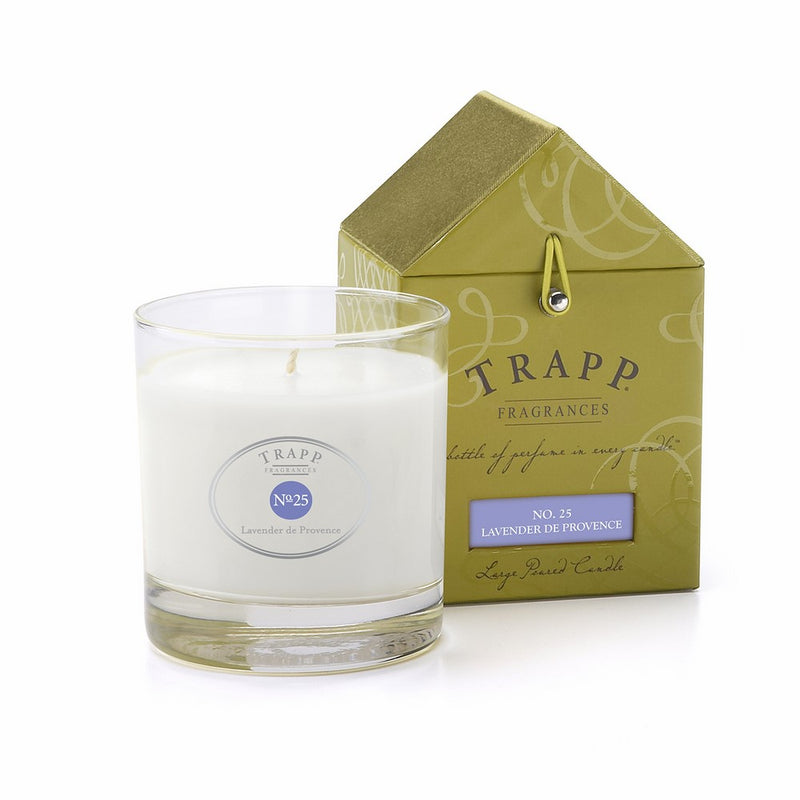 Trapp Signature Home Collection No. 25 Lavender De Provence Poured Scented Candle, 7-Ounce