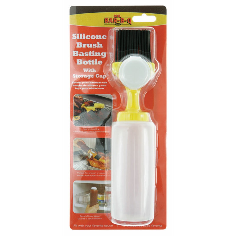 Mr. Bar-B-Q, Inc. 40030Y Silicone Basting Bottle with Cap