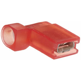 Morris Products 12432 Female Disconnect, Nylon Fully Insulated, Red, 22-18 Wire Size, 0.020"X0.187" NEMA Tab(Pack of 100)