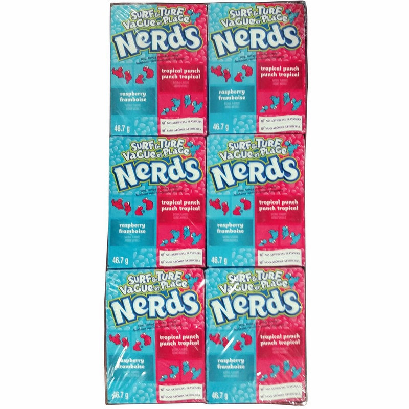 Nerds Surf & Turf (Tropical Punch & Raspberry) 24/1.65 Ounce