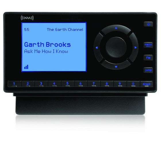 SiriusXM- XEZ1H1 Onyx EZ Satellite Radio with Home Kit- Black