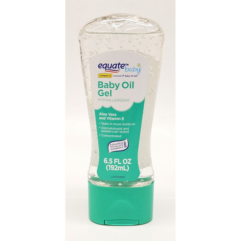 Aloe Vera & Vitamin E Baby Oil Gel by Equate, Compare to Johnson's Aloe Vera & Vitamin E Baby Oil Gel