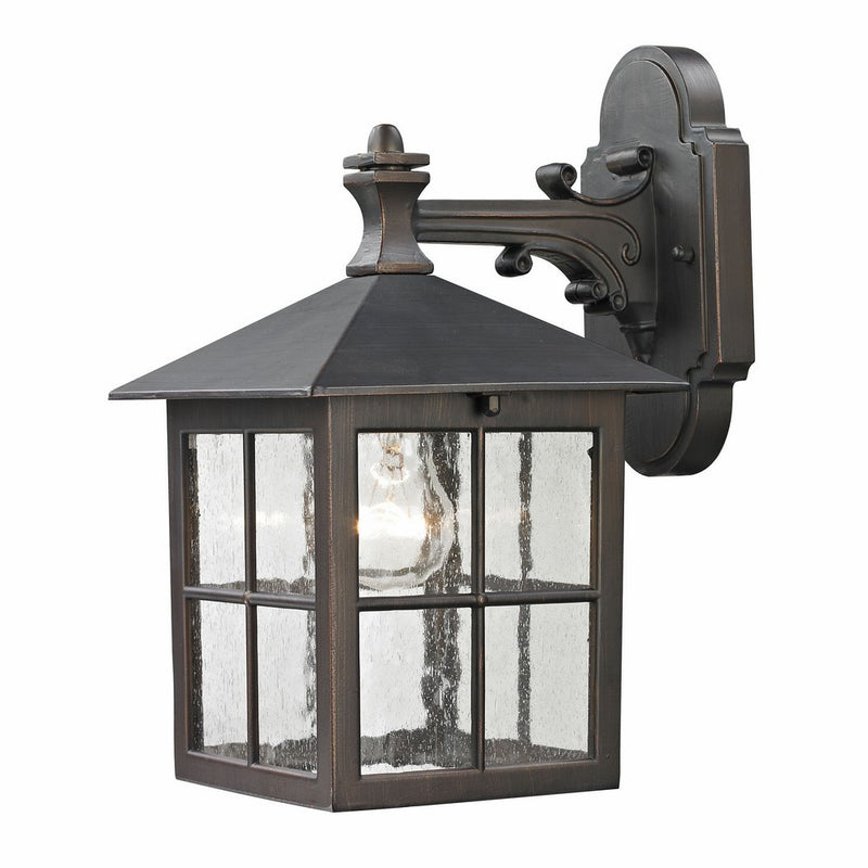 Thomas Lighting Shaker Heights Coach Lantern, Hazelnut Bronze
