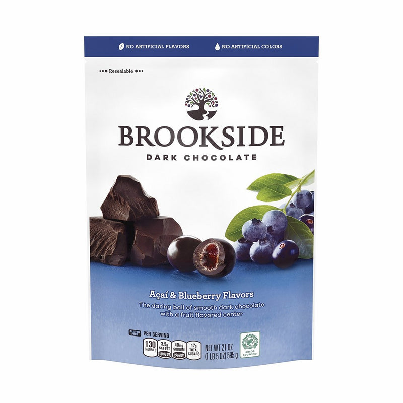 Brookside Dark Chocolate Candy, Acai & Blueberry, 21 Ounce