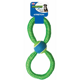 Ethical Pets Figure 8 Monster Bungee with Tennis Ball, 13-Inch