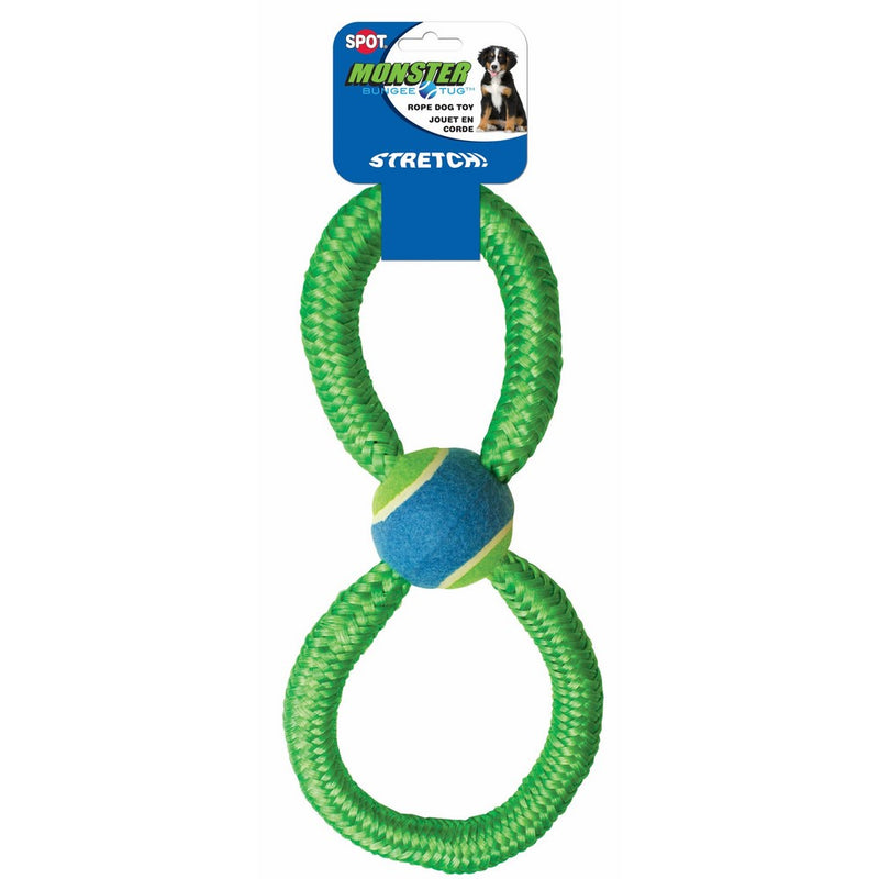 Ethical Pets Figure 8 Monster Bungee with Tennis Ball, 13-Inch