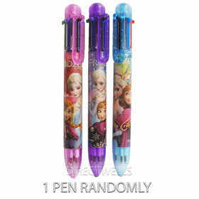 Disney Frozen 6-Color Retractable Pen Assorted Color