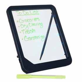 Trademark Glowing LED Writing Menu Message Board, Clear