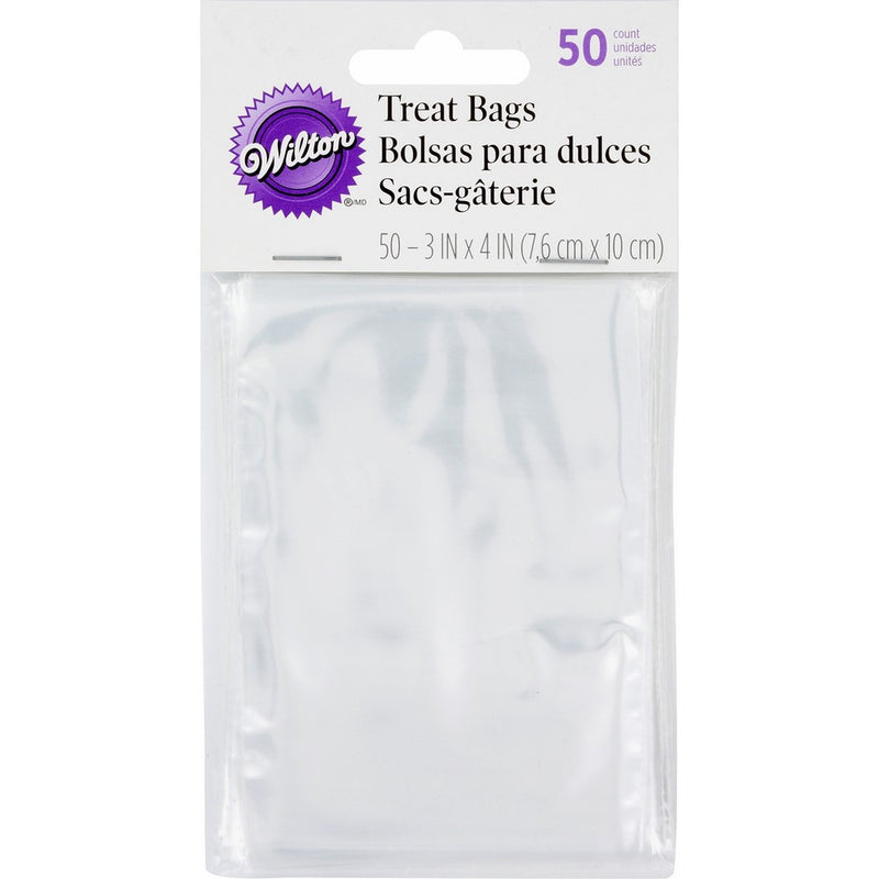 Wilton Clear Treat Bags - 50 Count